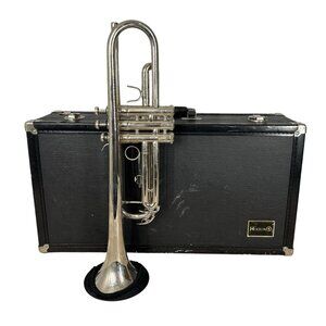 Weimar Silver Trumpet Holton Hard Case School Academy Approved Music Education